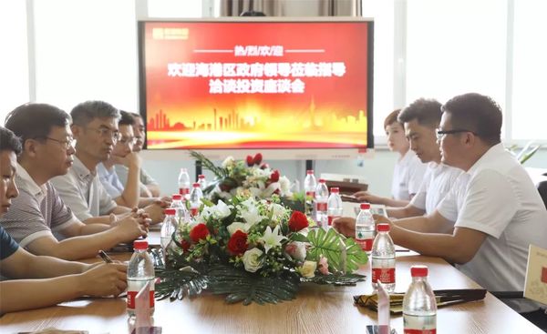 海港區政府領(lǐng)導蒞臨乾港 海港區政府領(lǐng)導蒞臨乾港